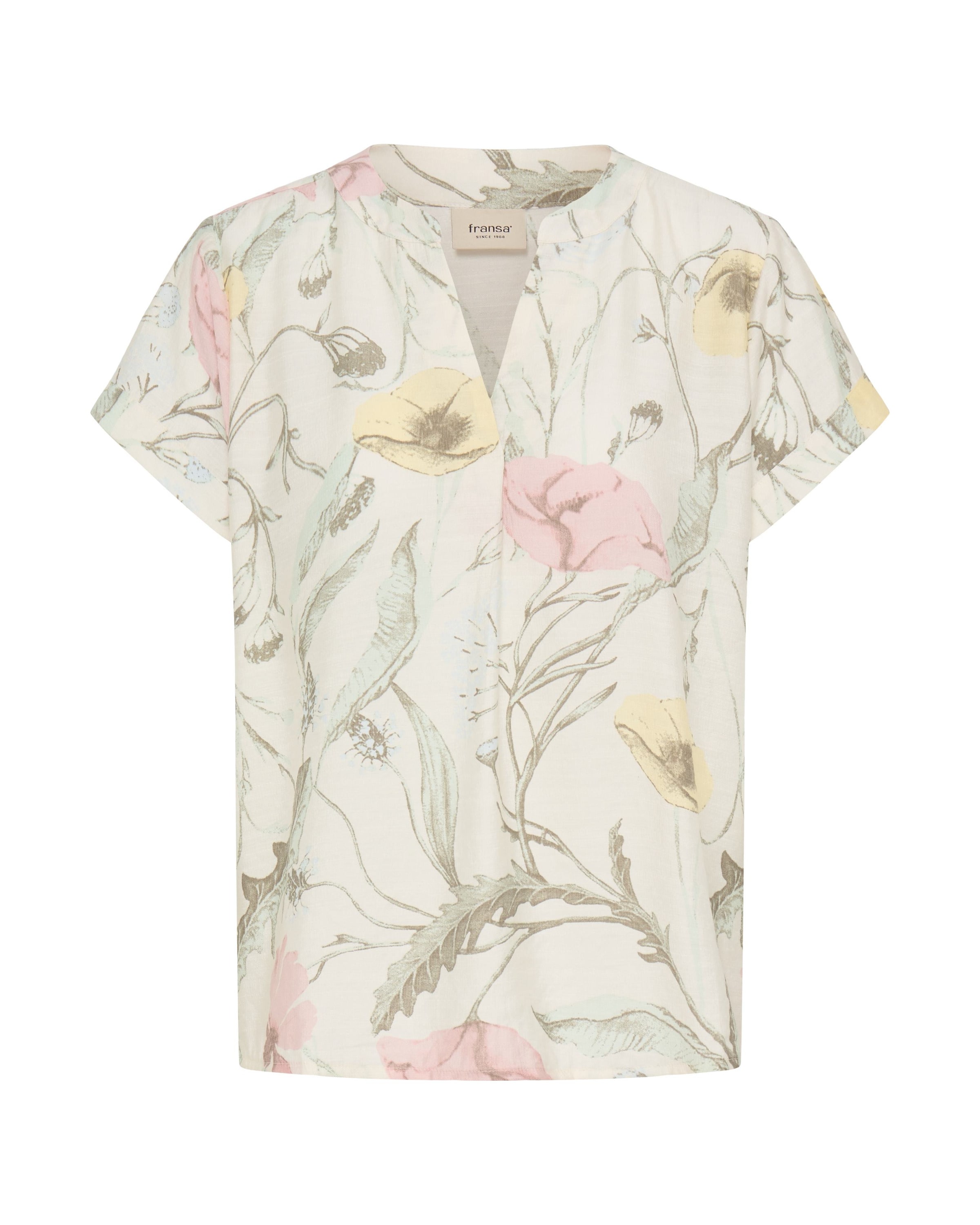 Fransa Blouse 'ARIANA' in Yellow: front