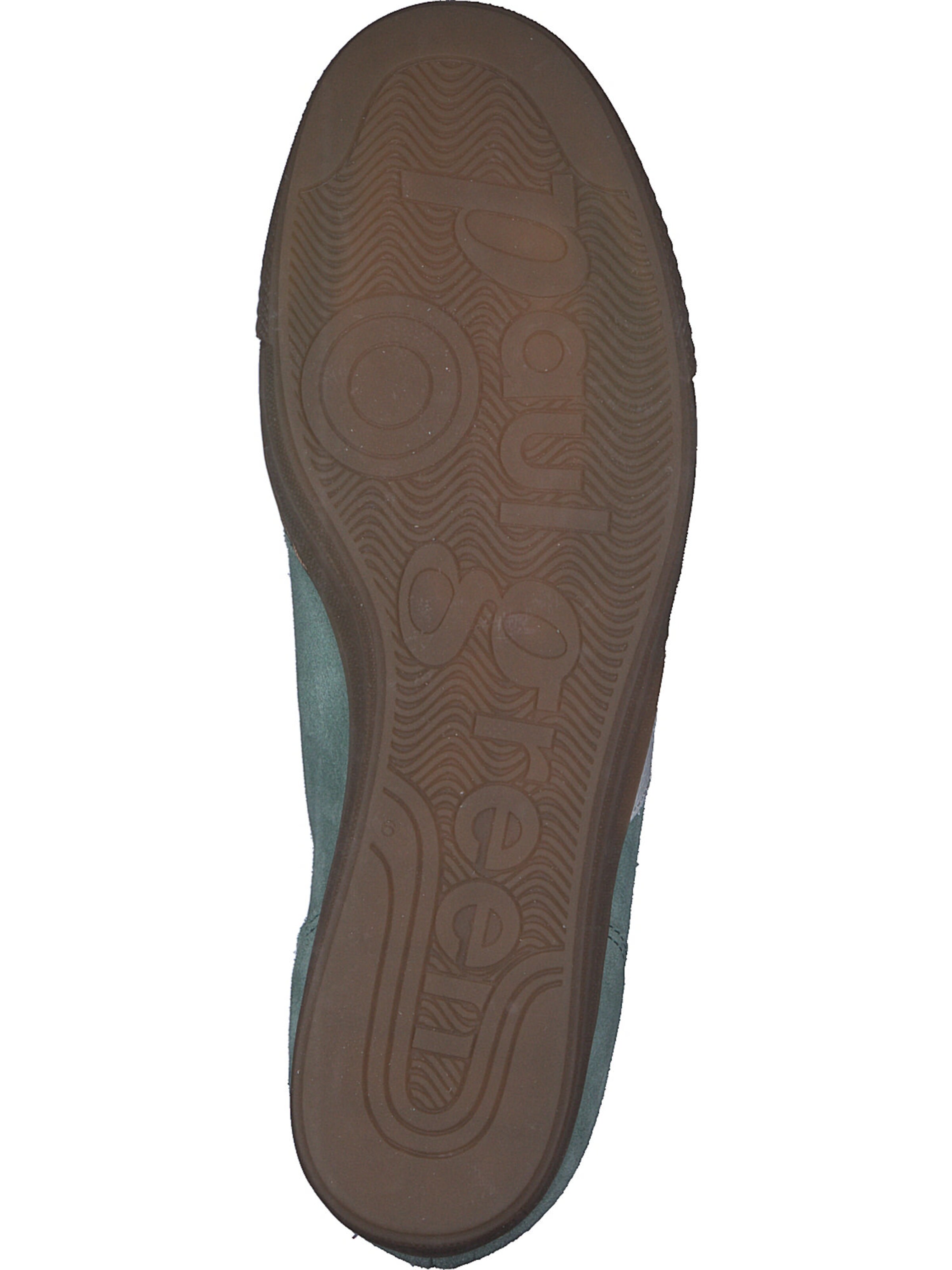 Baskets basses Paul Green en vert