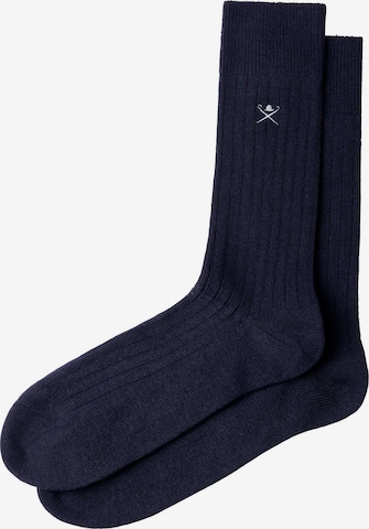 Chaussettes ' THICK COTTON ' Hackett London en bleu : devant