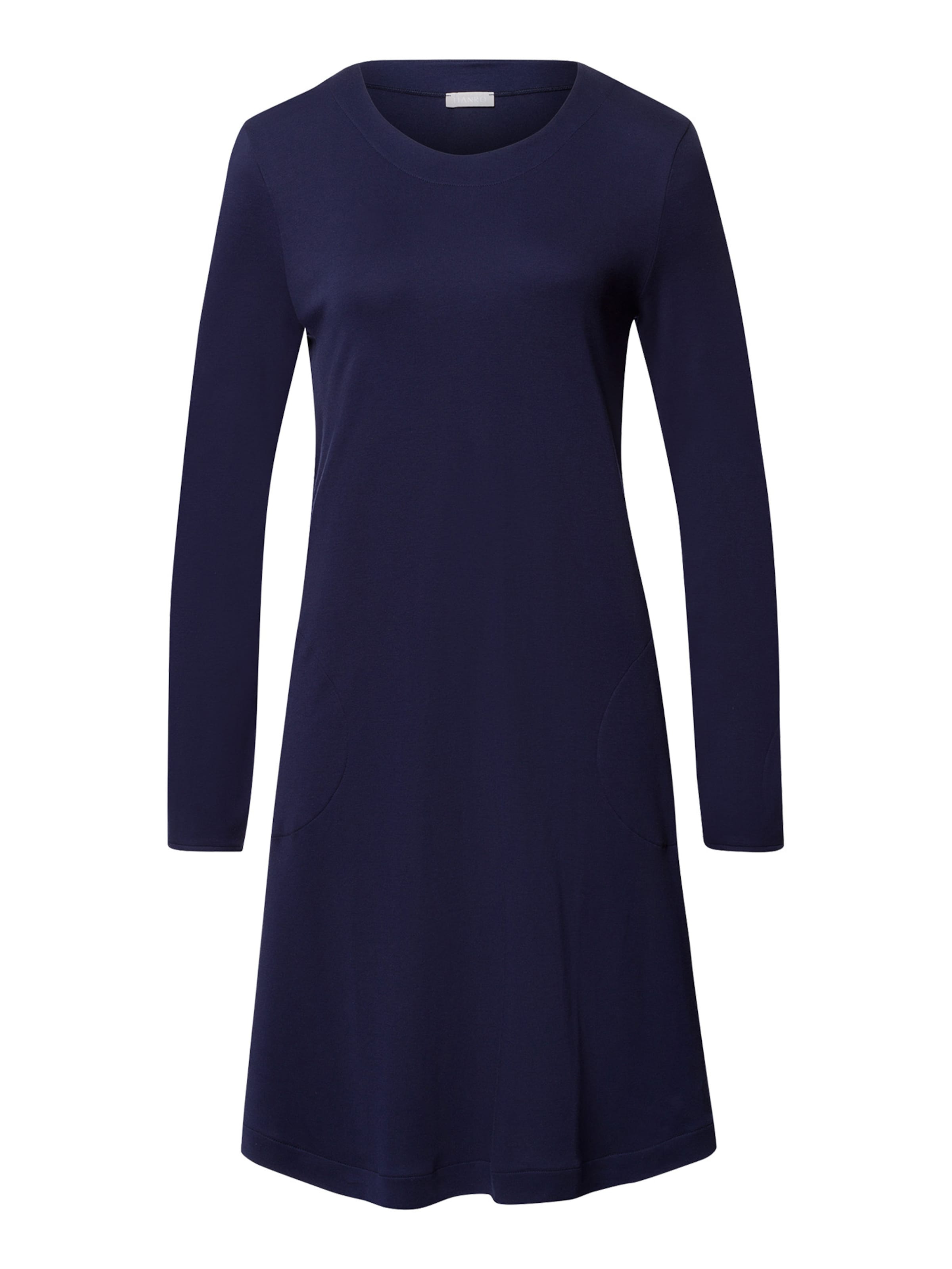 Chemise de nuit ' Malena ' Hanro en bleu : devant