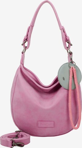 Fritzi aus Preußen Schultertasche in Pink: predná strana