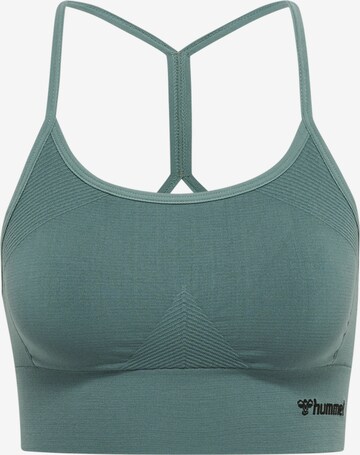 Bustier Soutien-gorge de sport 'TIFFY' Hummel en vert : devant