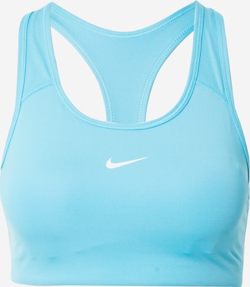 NIKE Bralette Sports Bra in Blue: front