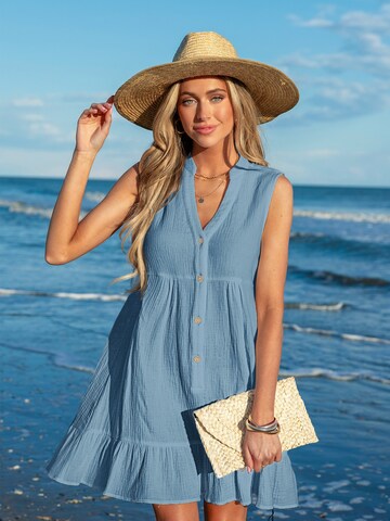 Cupshe Strandkleid‌‌‌ in Blau: Vorderseite