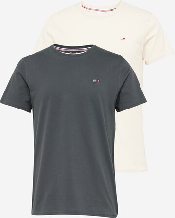 T-Shirt Tommy Jeans en beige : devant