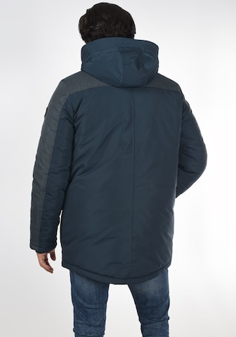 !Solid Winterparka in Blauw