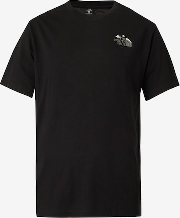 THE NORTH FACE Paita 'NAT HIGH SOCIETY' värissä musta: etupuoli