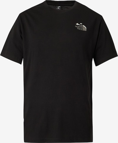 THE NORTH FACE Majica 'NAT HIGH SOCIETY' veličine XS u siva / crna / bijela, Pregled proizvoda