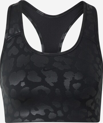 Bustier Soutien-gorge de sport NIKE en noir : devant