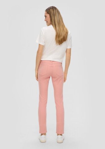 s.Oliver Slimfit Jeans in Pink: zadná strana