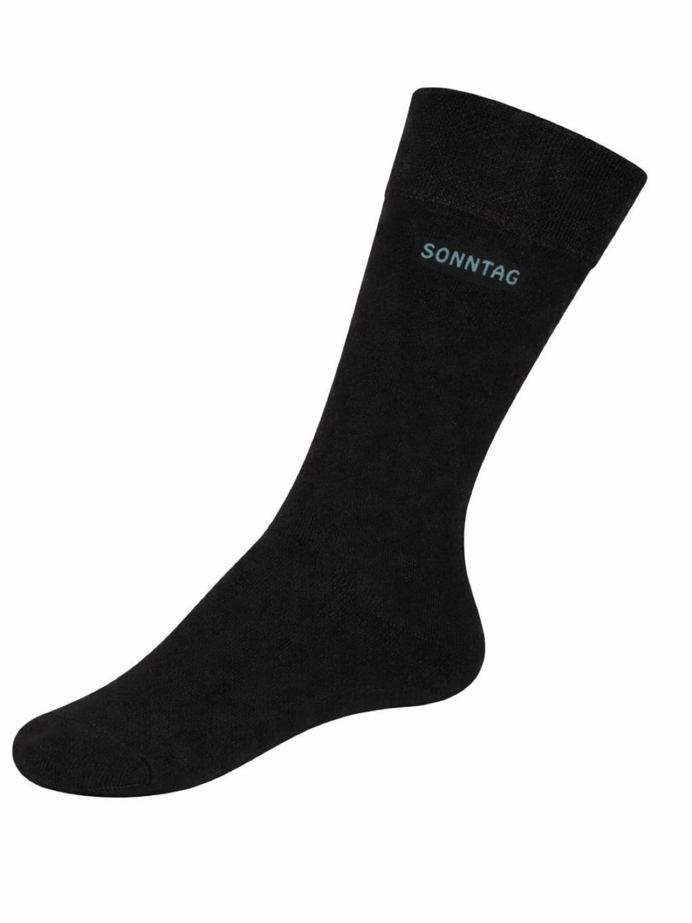 Cocain Underwear Socks 'mit Wochentagen' in Black