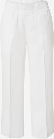 Wide Leg Pantalon s.Oliver en blanc : devant