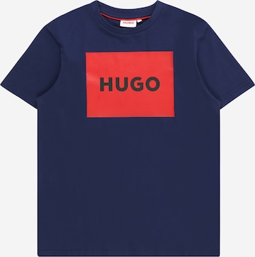 HUGO Red T-Shirt in Blau: predná strana