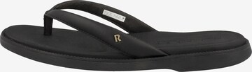 REEF Beach & Pool Shoes 'Lofty Lux' in Black