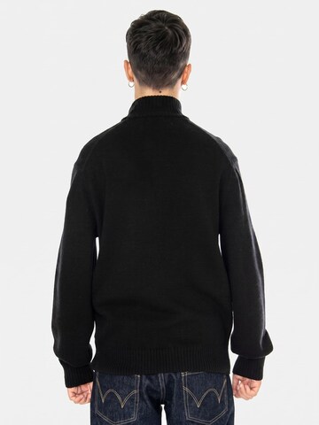 LACOSTE Knit cardigan 'AH3052-031' in Black