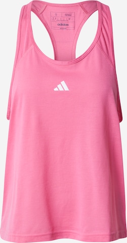 ADIDAS PERFORMANCE Sports top 'Train Essentials' in Pink: front