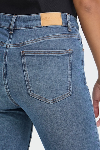 PULZ Jeans Slimfit Džíny 'Emma' – modrá