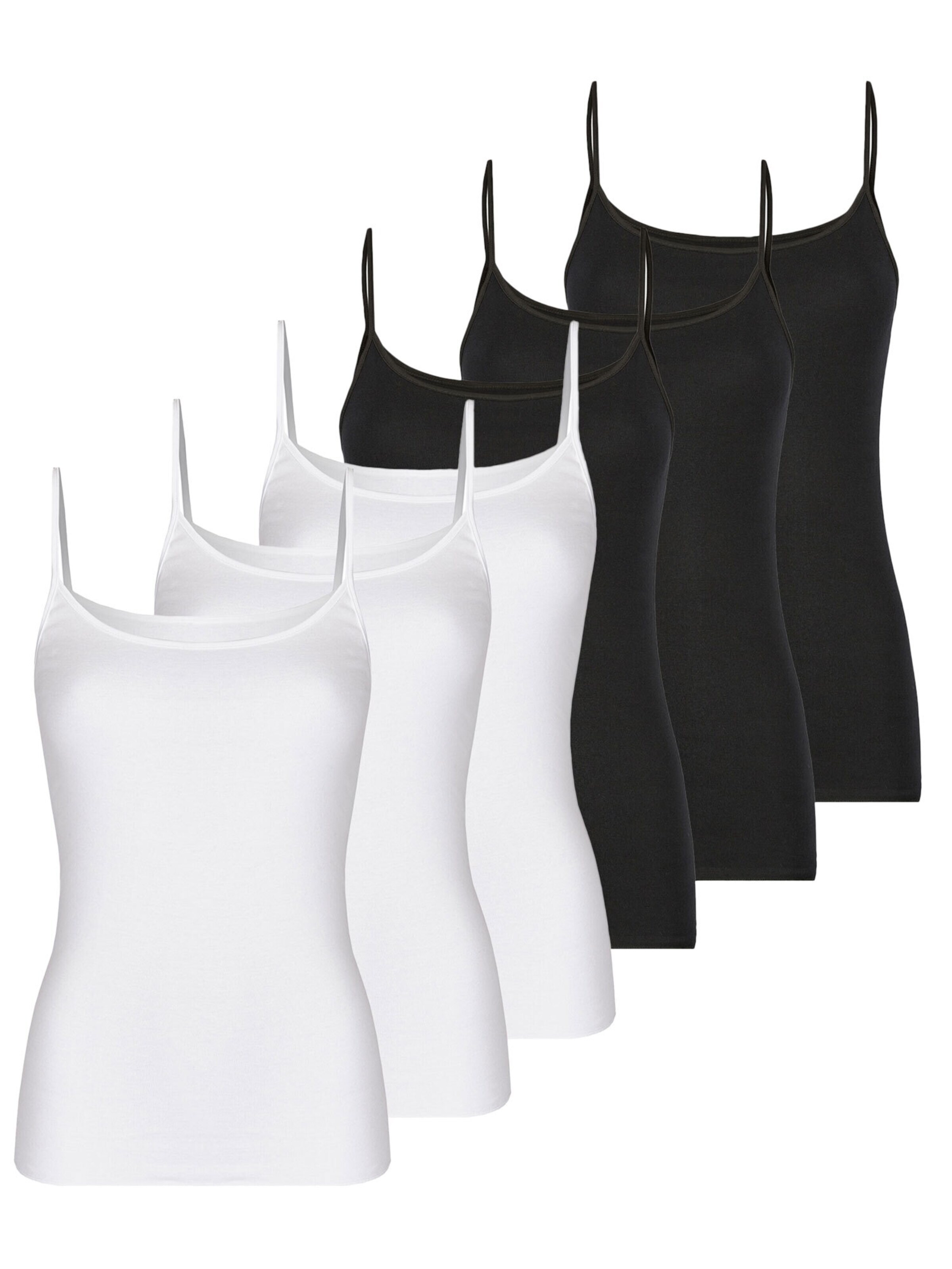 Nina von C. Undershirt 'Fine Cotton' in White: front