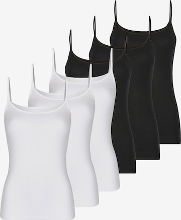 Nina von C. Undershirt 'Fine Cotton' in White: front
