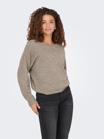 ONLY Sweater 'ONLADELE' in Grey: front