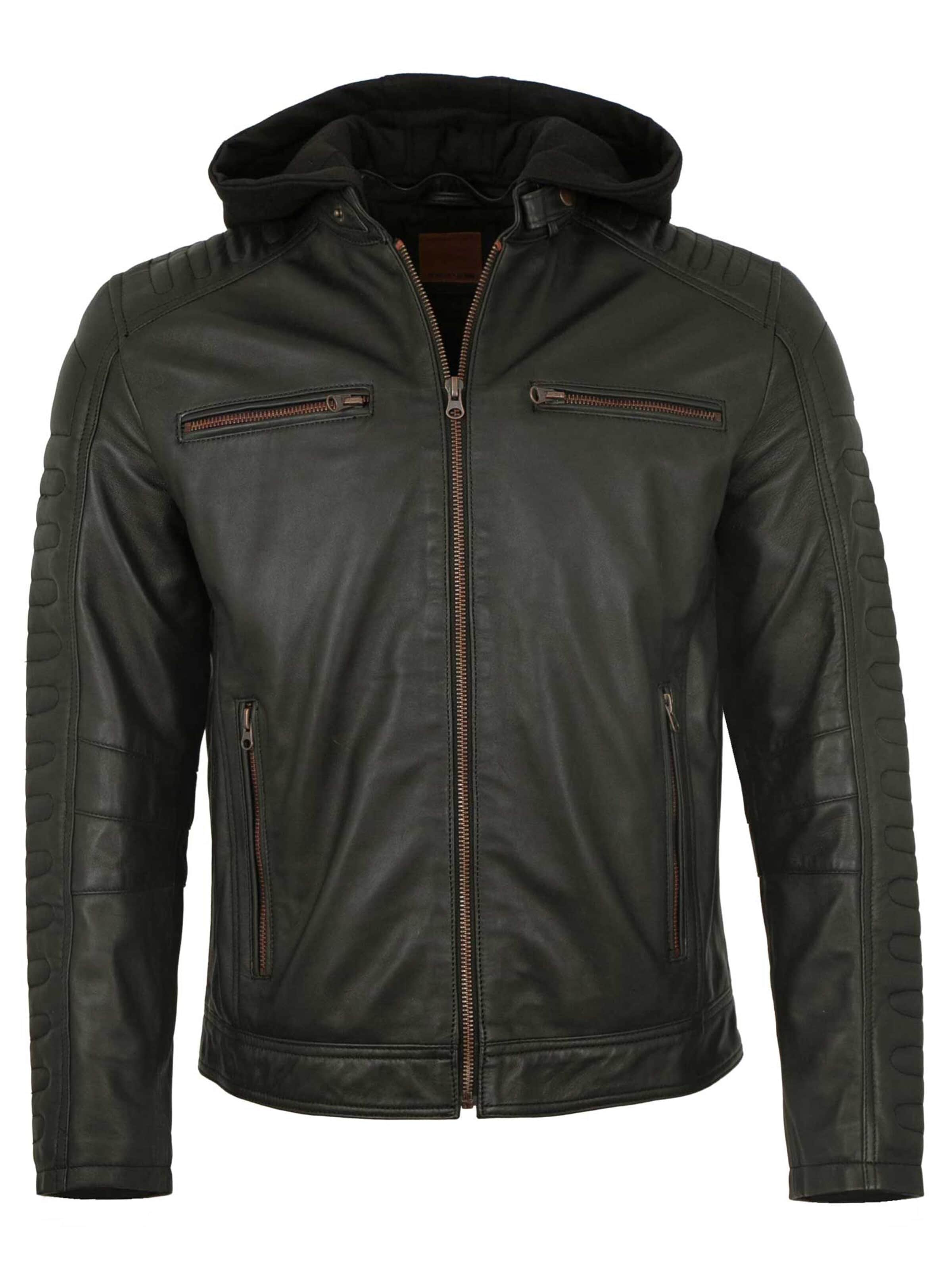 REDPOINT - Chaqueta de entretiempo 'Damon' en negro: frente