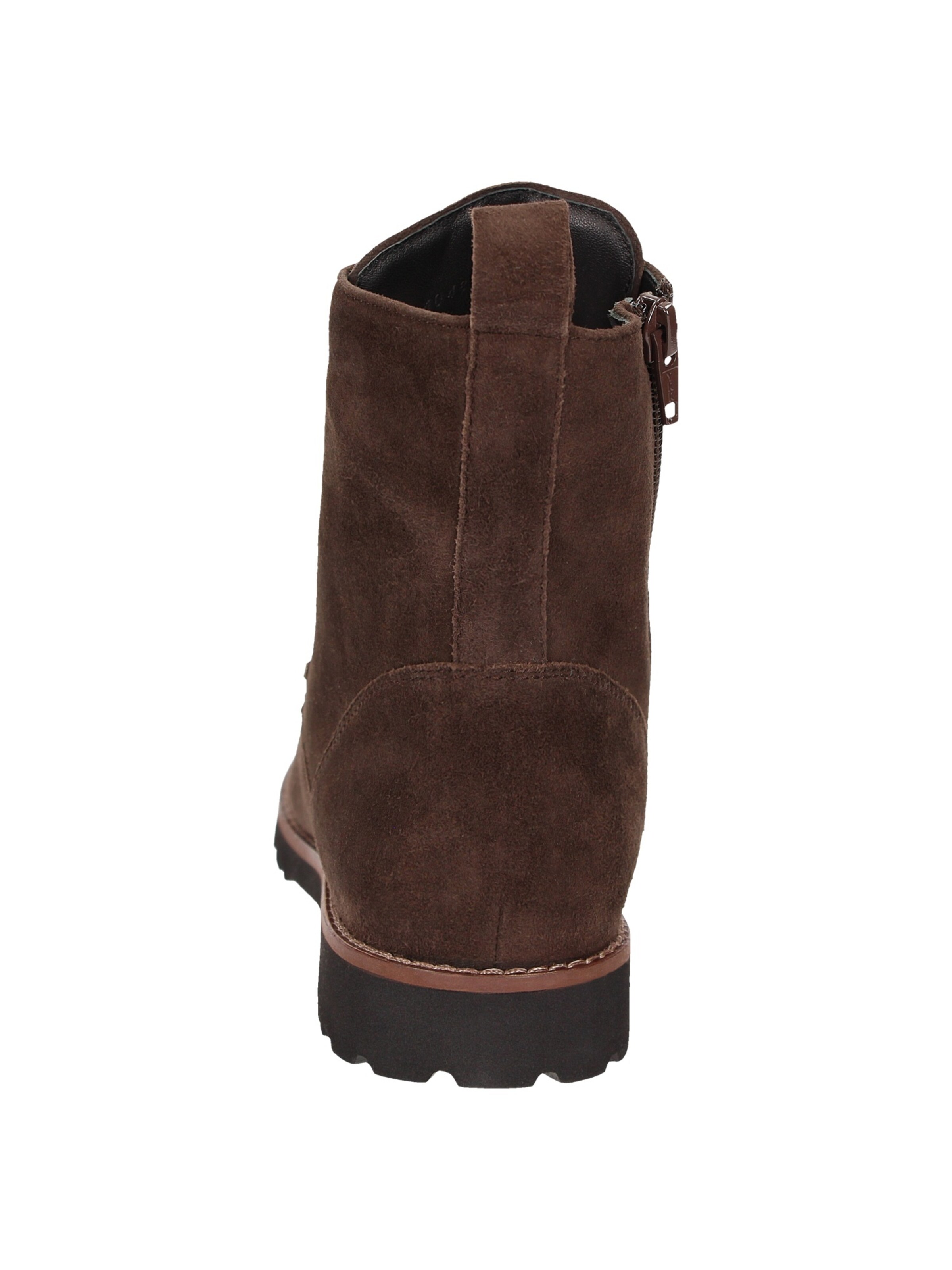 Bottines à lacets ' Merdit' SIOUX en marron