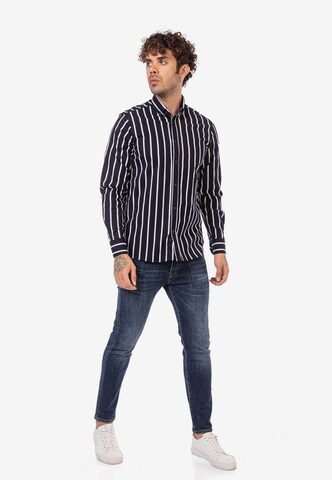 Redbridge Regular fit Button Up Shirt in Black