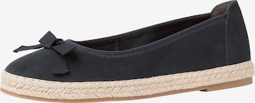 TAMARIS Espadrilles in Blauw: voorkant