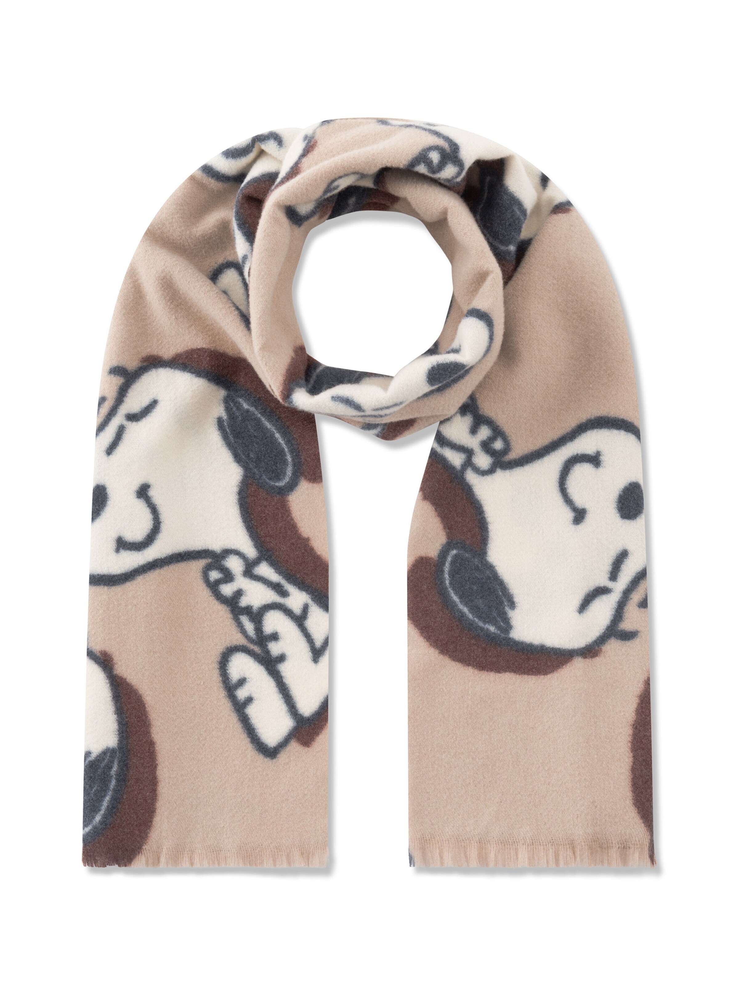 Écharpe CODELLO en marron : devant