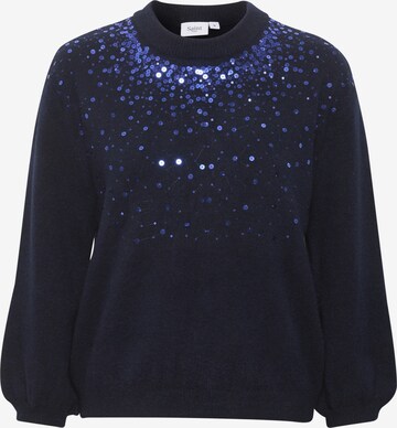 Pull-over 'Barbel' SAINT TROPEZ en bleu : devant