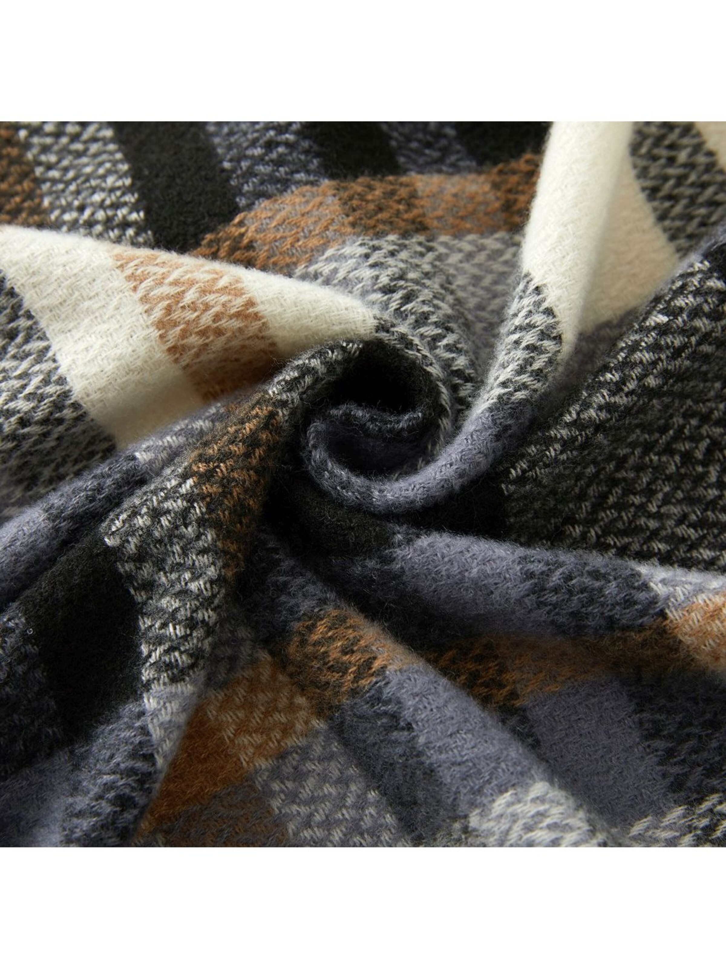 alberto cabale Scarf 'VALENTINA' in Black