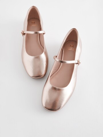 Next Strap ballerina in Pink