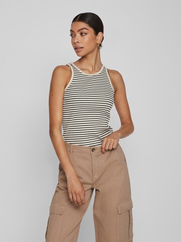 VILA Top 'Abeni' in Beige: Vorderseite