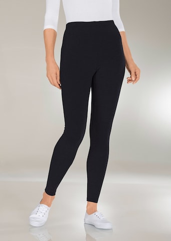 Goldner Skinny Leggings in Zwart