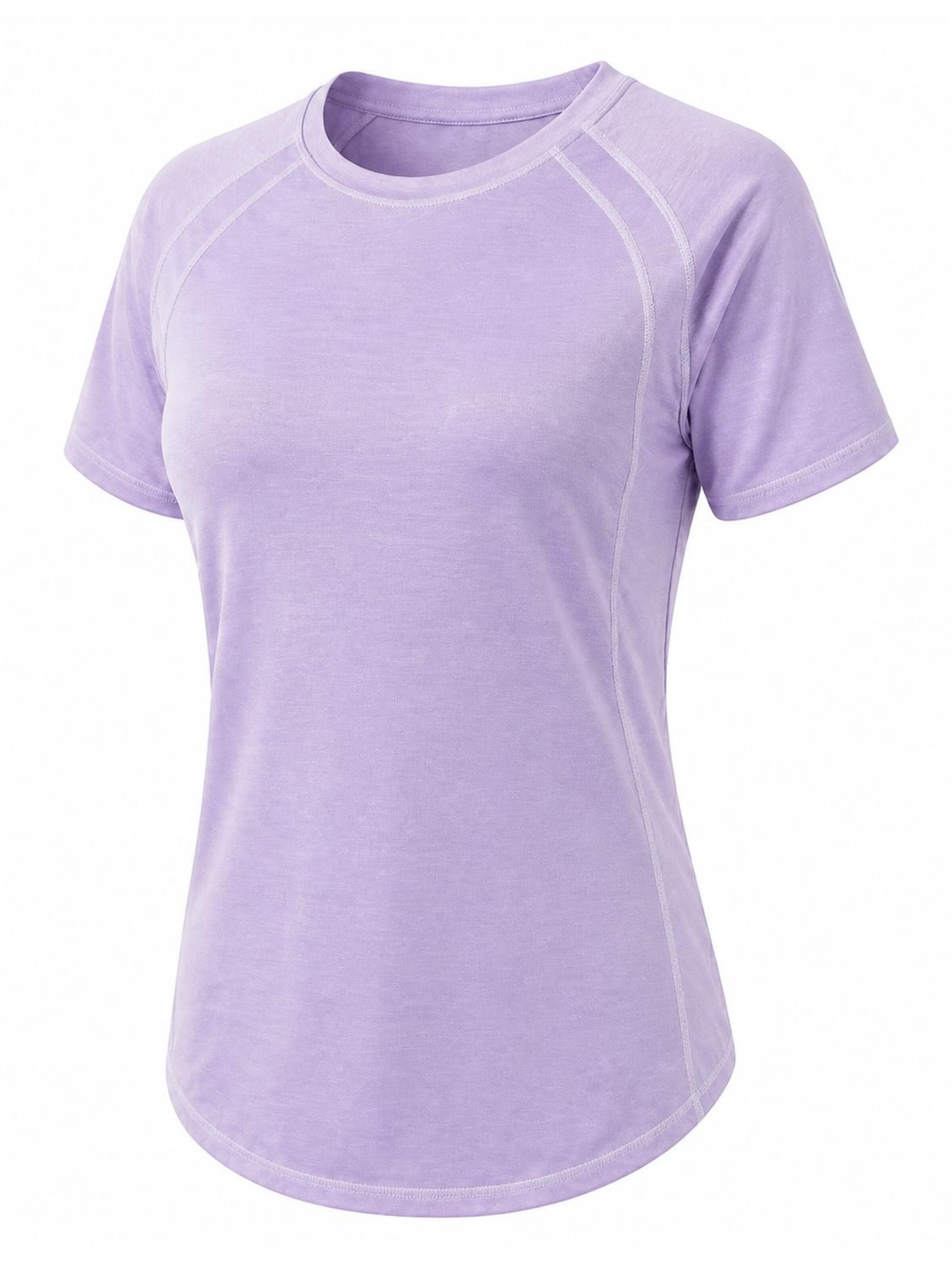 AOTTORI Sports Top in Purple: front