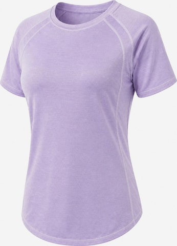 AOTTORI Sports Top in Purple: front