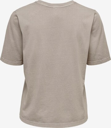 JDY T-Shirt 'FAROCK' in Grau