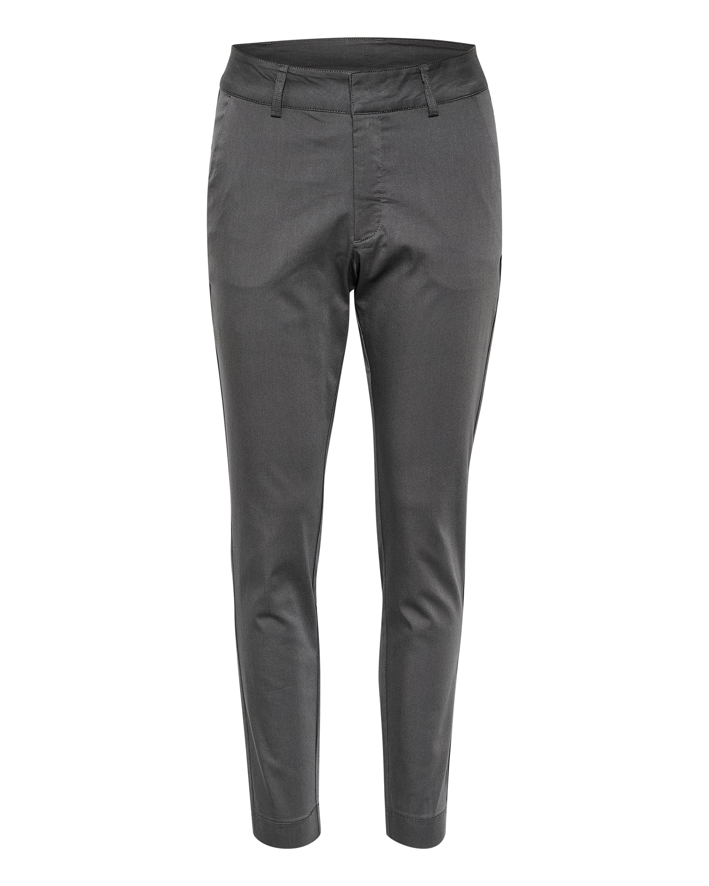 Slimfit Pantaloni chino &#x27;Alea&#x27; di Kaffe in grigio: frontale