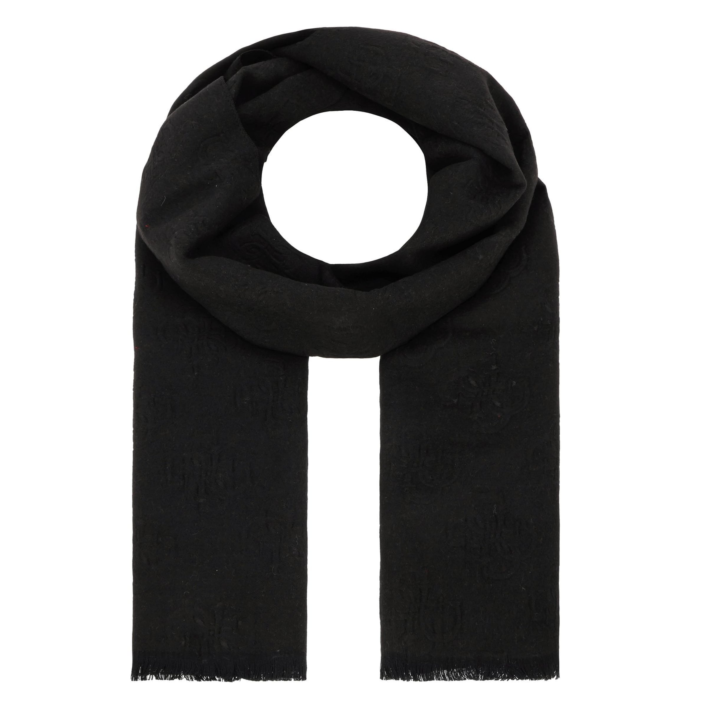 GUESS Schal in Schwarz: Vorderseite