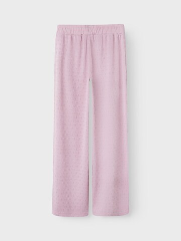 NAME IT regular Bukser i pink