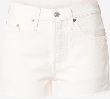 LEVI'S ® Jeans '501® Original Short' i hvit: forside