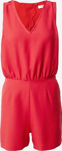 NAF NAF Jumpsuit 'DANIELLA' in Rood: voorkant