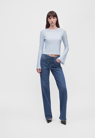 Vero Moda Tallregular Traperice 'VMFLORA' - plava boja