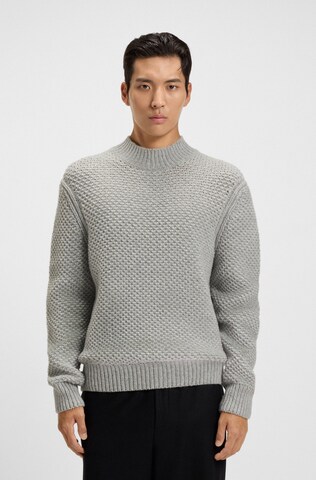 BOSS Pullover in Grau: Vorderseite