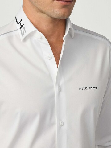 Coupe regular Chemise Hackett London en blanc