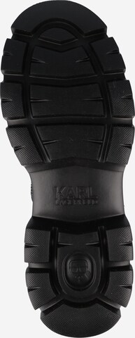 Stivaletto stringato di Karl Lagerfeld in nero