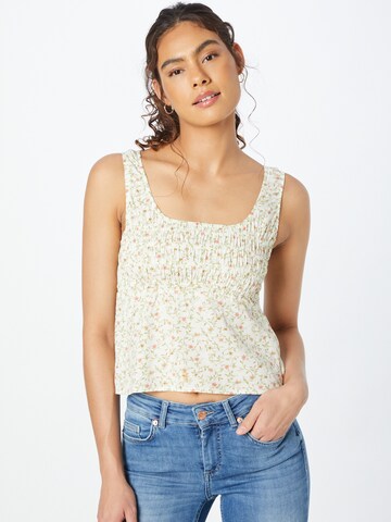 Motel Top 'Soyla' in Beige: front