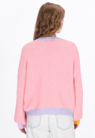 Cardigan MYMO en rose