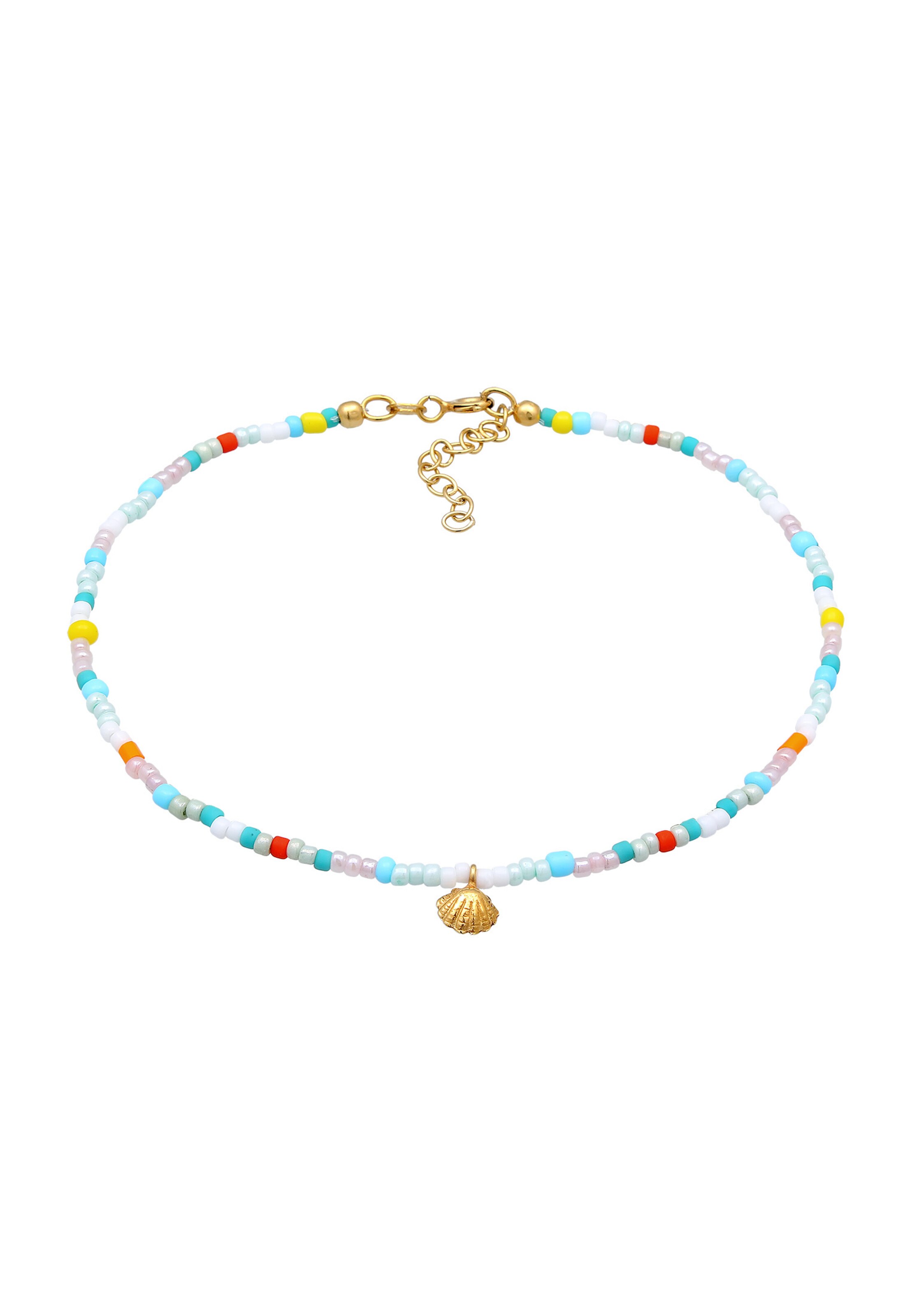 ELLI Fußschmuck in Gold: Vorderseite