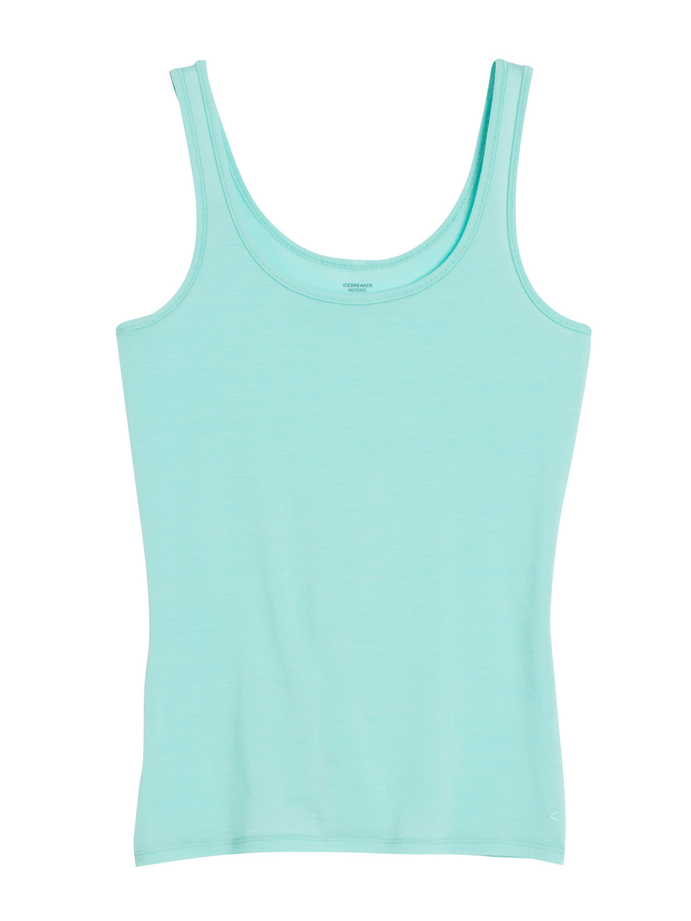 Top sportivo 'Siren' di ICEBREAKER in verde: frontale